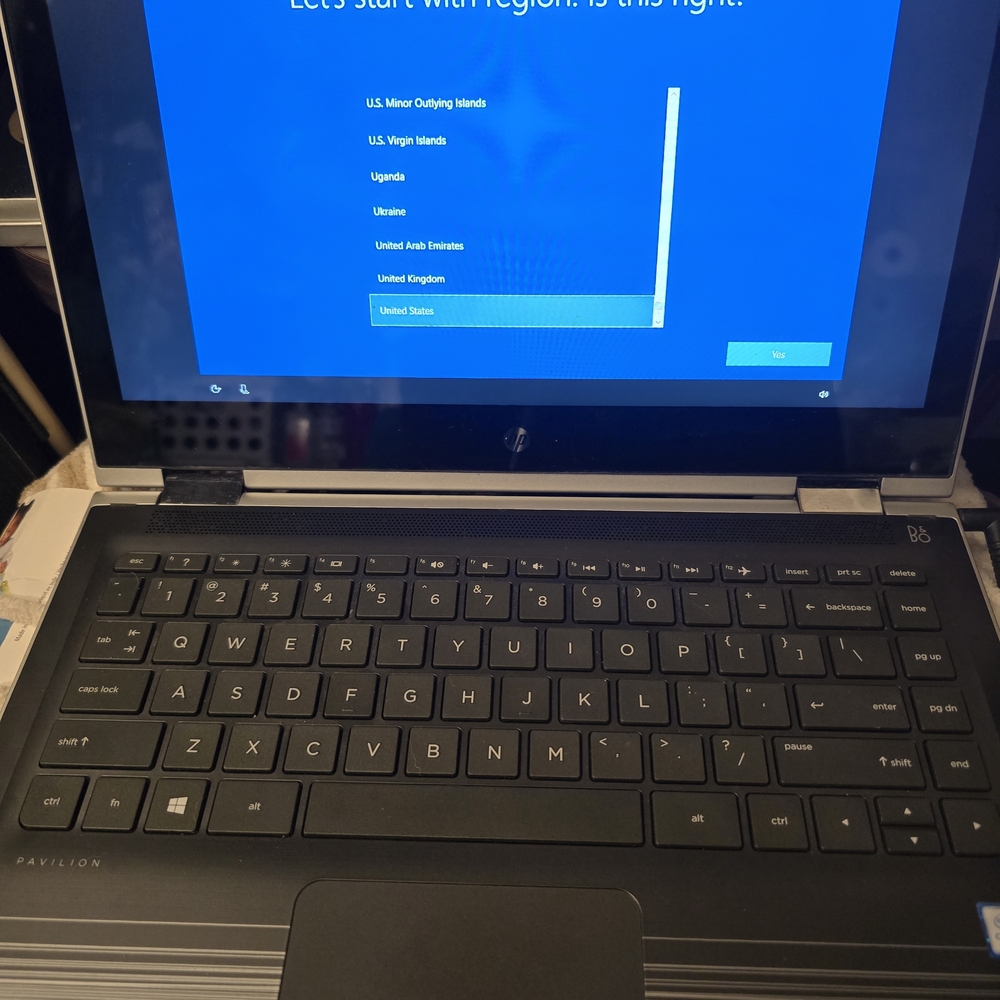 HP Pavilion X360 Laptop